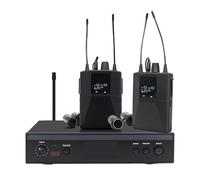 WESLNN Monitor Personal Inalámbrico En El Oído For Bandas Sistema De Monitoreo En El Oído Escenario Escenario De Sonido Digital Profesional(with 2 Receiver)