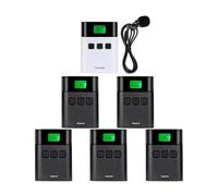 WESLNN Sistema De Guía Turística Guía De Audio Inalámbrica For Traductor De Iglesia Visita De Museo Itinerante Conferencia Entrenamiento De Fábrica(1-5)