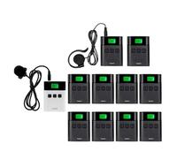 WESLNN Sistema De Guía Turística Guía De Audio Inalámbrica For Traductor De Iglesia Visita De Museo Itinerante Conferencia Entrenamiento De Fábrica(1-10)