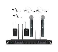 WESLNN Sistema De Micrófono Inalámbrico Profesional For Sistema De Monitor Inalámbrico Estéreo En La Oreja Monitoreo UHF