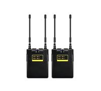 WESLNN Sistema De Micrófono Inalámbrico UHF 50m Transmisión Lavalier Lapel Mic For Cámaras SLR Teléfono(12)