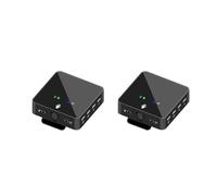 WESLNN Sistema De Micrófono Lavalier Inalámbrico, Receptor con Clip, Micrófono De Solapa For Retransmisión En Vivo Y Teléfonos con Cámara(2pcs)