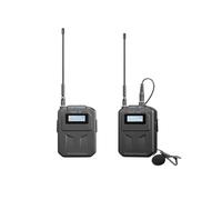 WESLNN Sistema De Micrófono Lavalier Inalámbrico UHF Omnidireccional Compatible con Cámaras DSLR Entrevistas con Teléfonos Inteligentes