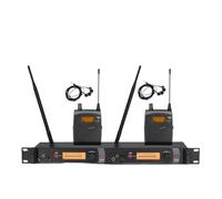 WESLNN Sistema De Monitor De Oído Inalámbrico Profesional Sistema De Monitoreo De Escenario Monitor Inalámbrico Kit UHF En El Oído(798-829)