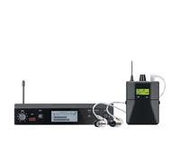WESLNN Sistema De Monitoreo Intrauditivo Sistema Inalámbrico De Nivel Profesional For Bandas Procesador De Audio Digital De 24 bits(P3T-1 P3RA)