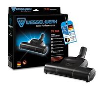 Wessel-Werk TK 280 - Boquilla para pelo de animales (35 mm, cepillo turbo, ideal para propietarios de mascotas y personas alérgicas, elimina el pelo de gato y perro, incluye accesorios de limpieza y