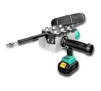 WESSLECO Máquina automática para enhebrar Cables eléctricos, enhebrar Tubos Conductores, con Cambio de Velocidad Continuo, para enhebrar Cables eléctricos de Pared.
