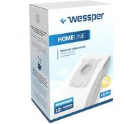 Wessper 12 bolsas para aspiradoras Philips PowerGo AEG VX9-2-ÖKO VX4 VX6 VX7 y VX8, compatibles con S-bag, compatible con Swirl PH86