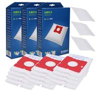 Wessper 12x Bolsas sintéticas para aspiradoras AMICA ZONDA VP 1051 VP 1052 Fen Turbo VM2062 VM1032 VM1033, VM1034 VM1035 MPMB02K VM BEKO VCC34801AW VIENTO VI 2033