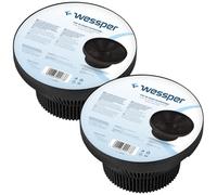 Wessper 2 Piezas Filtro de Carbón Activo, Filtro de Olores para Campana Extractora | Compatible para Campana Extractora Teka C3C (TL1 62/92) GFH55 / GFH73 / GFG2 / TL1-62 / CNL2