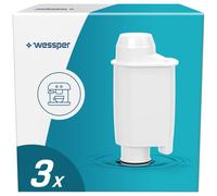 Wessper AQUAINTENSE+ - Filtros de agua para cafeteras espresso Saeco CA6702/00, Brita Intenza+, Philips, 3 unidades