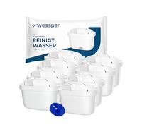 Wessper Cartuchos de Filtrado de Agua, Compatibles con BRITA maxtra, AmazonBasics, 8 Unidades