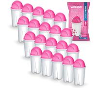 Wessper Classic Filtros de Agua de Repuesto Magnesio | Cartucho de filtración reemplazo para Aquaphor Standard, Brita Classic, Dafi Classic | 20 piezas
