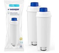 Wessper DLSC002 / SER3017 - Filtros de agua para cafeteras automáticas Delonghi (2 unidades)