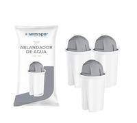Wessper filtro Classic para acqua dura per caraffa filtrante - 3 piezas