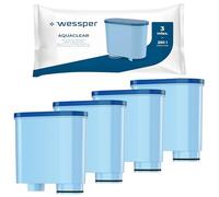 Wessper Filtro de Agua Cafetera Automática, Filtro con Carbón Activo, Compatible con Cafetera Saeco y Philips que Utilizan los Filtros CA6903/00 y CA6903/10-4 Piezas