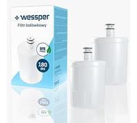 Wessper Filtro de agua para frigorífico, repuestos para LT500P 5231JA2002A ADQ72910901 cartuchos de filtro de agua, filtro de carbón activo compatible con frigorífico LG y Kenmore - 2 piezas