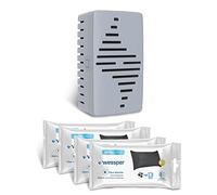 Wessper Fresh Fridge - Absorbente de olores para frigorífico con cartucho intercambiable, neutraliza los olores no deseados, con carbón activado, muy eficiente, 6 meses de duración, 4 recambios