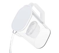 Wessper Jarra con filtro de agua Para puerta de frigorífico 2,7 l, jarra de agua con filtro de agua de carbón activado Compatible con cartuchos de filtro Brita Maxtra - Blanco