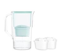Wessper jarras con filtros de agua 2,8l, juego con 2 Filtros - Menta