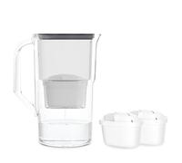 Wessper jarras con filtros de agua 2,8l, juego con 2 Filtros - Negro