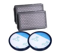 Wessper Juego de 4 filtros HEPA para la aspiradora Rowenta RO3731EA RO3753EA Compact Power Cyclonic, recambio para Rowenta ZR005901