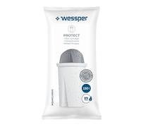 Wessper Pack de 3 cartuchos de filtro Aqua Classic Protect para agua dura compatible con jarras de agua BRITA Classic, cartuchos de filtro BRITA Classic