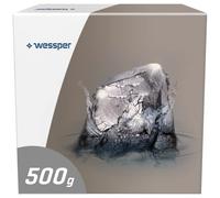 Wessper® Shungite Piedras Chips De Agua Natural Brillante Color Negro Garantizado Auténtico Piedra Rara Para La Purificación De Agua, Hacer shungita Agua Y Curación Natural Chakra Reiki (500 g)