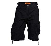Bermudas West Coast Choppers Caine Ripstop Cargo Negros M