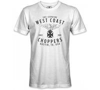 WEST COAST CHOPPERS Camiseta para hombre, diseño de carreras