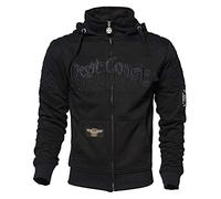 WEST COAST CHOPPERS Choppers Por Vida - Sudadera con capucha y cremallera para hombre Negro XXXL