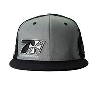 West Coast Choppers Kimi Cross 7 Snapback - Gorra, color gris y negro