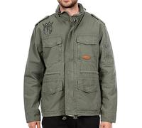 West Coast Choppers WCC - Dominator Zip Hoody Black Hombre Capucha con Cremallera Negro XL