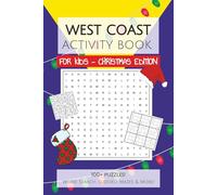 West Coast Eagles Activity Book FOR KIDS - CHRISTMAS EDITION: 100+ Word Search, Sudoku & Mazes with Easy to Read Print about everything the Eagles and ... Gifts for Christmas, KK and Holidays