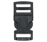 West Coast Paracord Black Side Release Buckles Bracelets Keychains Lanyards and More 58 Inch Double Bar 10 Pack