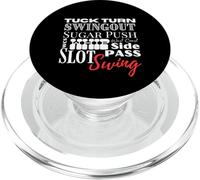 West Coast Swing Dance WCS Términos de Baile Salón de Baile PopSockets PopGrip para MagSafe