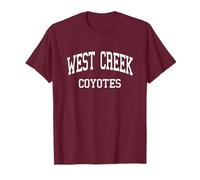 West Creek High School HS Clarksville TN Retro Deportes Camiseta