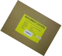 West Film FLM660515 - Funda para documentos, A4, 140 Mi, PVC, 100 unidades, transparente