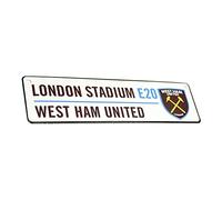 West Ham 3D Window Hanging Sign Banderines, Adultos Unisex, Multicolor (Multicolor), Talla Única