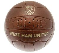 WEST HAM FAUX LEATHER RETRO BALL SZ5/7108