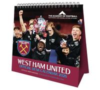 WEST HAM UNITED FC 2026 DESK EASEL CALENDAR