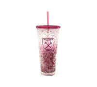 West Ham United FC Vaso Congelado con Pajita Diseño Escudo 600ml (BS3803)