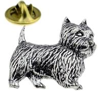 West Highland Terrier Pin Insignia, peltre, 3 cm, metal, 3cm, Metal