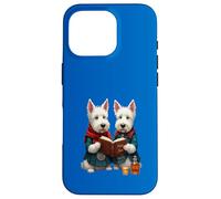 West Highland Terriers leyendo Robert Burns Poesía Carcasa para iPhone 16 Pro