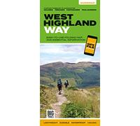 West Highland Way: Easy-to-use folding map and essential information, with custom itinerary planning for walkers, trekkers, fastpackers and trail runners: 4 (Big Trails Guidemaps)