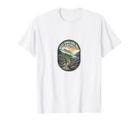 West Highland Way Scotland Walking Trail al Aire Libre Camiseta gráfica económica, Hombre, Blanco, XL
