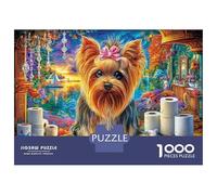 West Highland White Terrier Puzzle 1000 Piezas para La Familia-Rompecabezas Difícil, Apto para Adultos Y Adolescentes A Partir De 14 Años 70x50cm/1000pcs