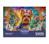 West Highland White Terrier Rompecabezas 1000 Piezas De Lógica - para Adultos, Niños Y Toda La Familia, Puzzle Juego Didáctico, 70x50cm/1000pcs