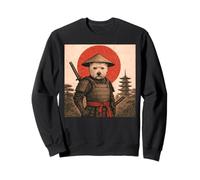 West Highland White Terrier Samurai Warrior Japonés Ukiyo-e Sudadera