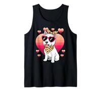 West Highland White Terrier Valentines Day Westie Camiseta sin Mangas